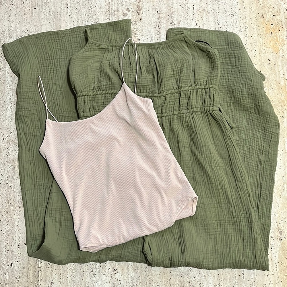 NWT Forever21 Jumpsuit Size: XL and Bodysuit Size: L